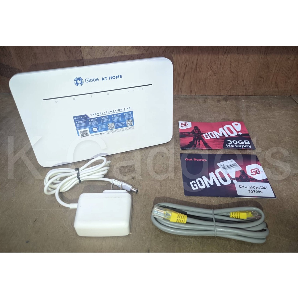 B535-932 -- Globe at Home Prepaid WIFI (CAT 7/LTE-A) - w/ GOMO 30GB ...
