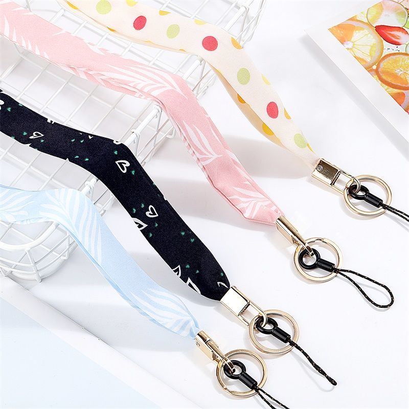 Mobile Phone Silk Scarf Lanyard Female New Style Hanging Neck Strong ...