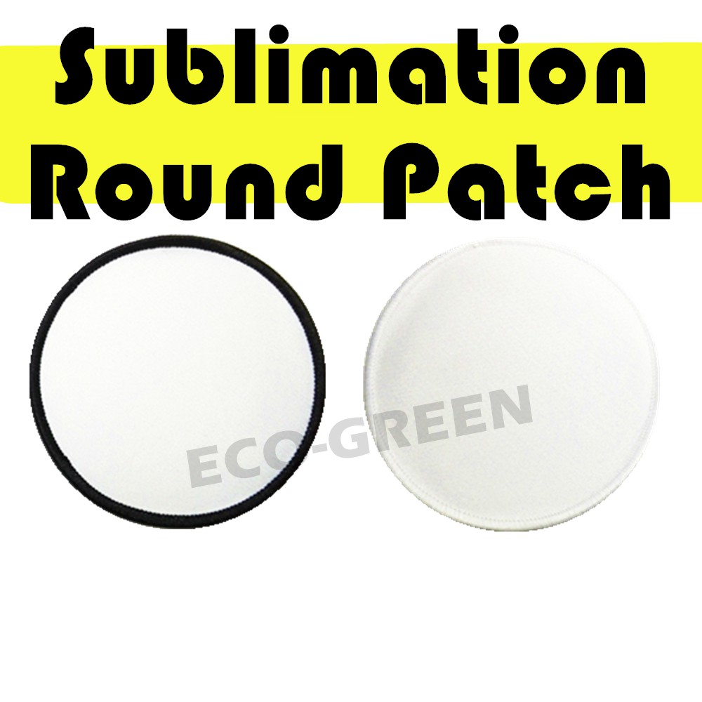 Sublimation Round Patch 75 mm 10 pcs /pack | Shopee Philippines