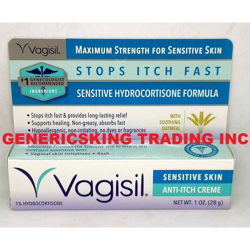 Vagisil Maximum Strength For Sensitive Skin Feminine Anti Itch Cream