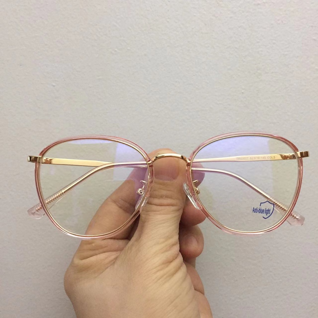 anti blue light computer eyeglasses for unisex replaceable lens high  quality free hard case 83007