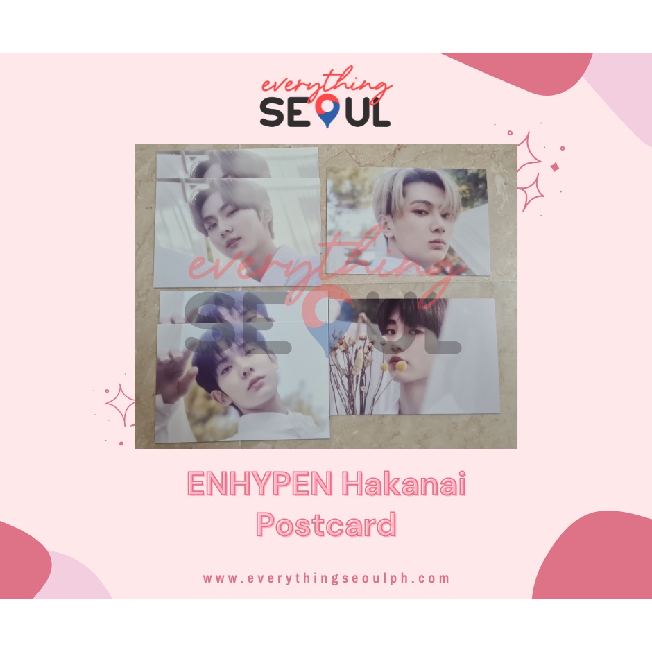 ENHYPEN Border: Hakanai Postcard | Shopee Philippines