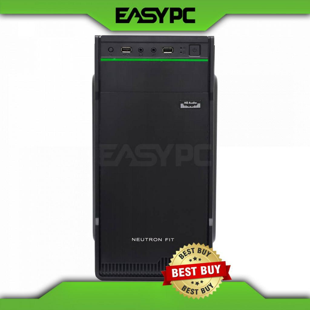 Neutron 2811 Mini Atx PC Case Green | Shopee Philippines