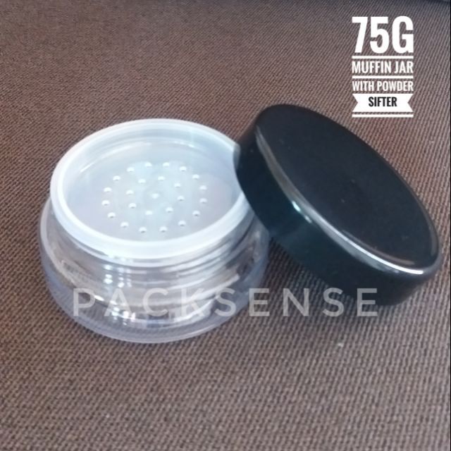 Empty loose powder sifter jar/container (75g) Shopee Philippines