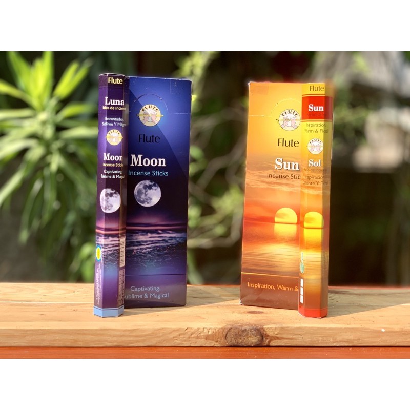 Flute Sun and Moon Incense Sticks ( 20 Sticks ) | Shopee Philippines