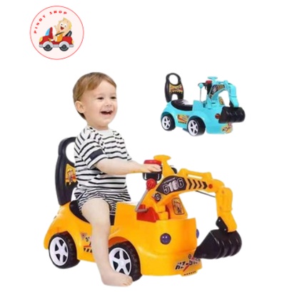 Backhoe ride on toy sales