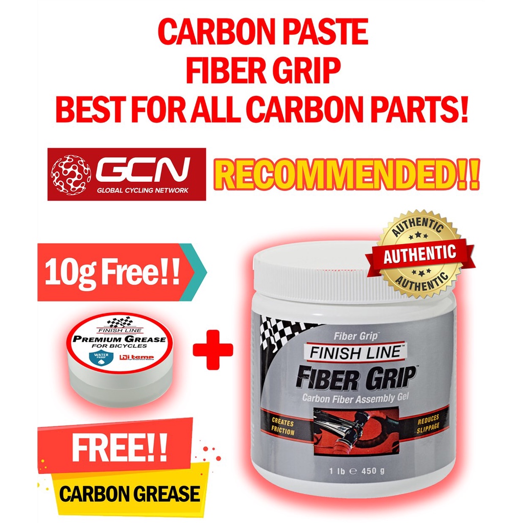 CARBON PASTE FIBER GRIP FINISH LINE (Free Grease) Shopee Philippines