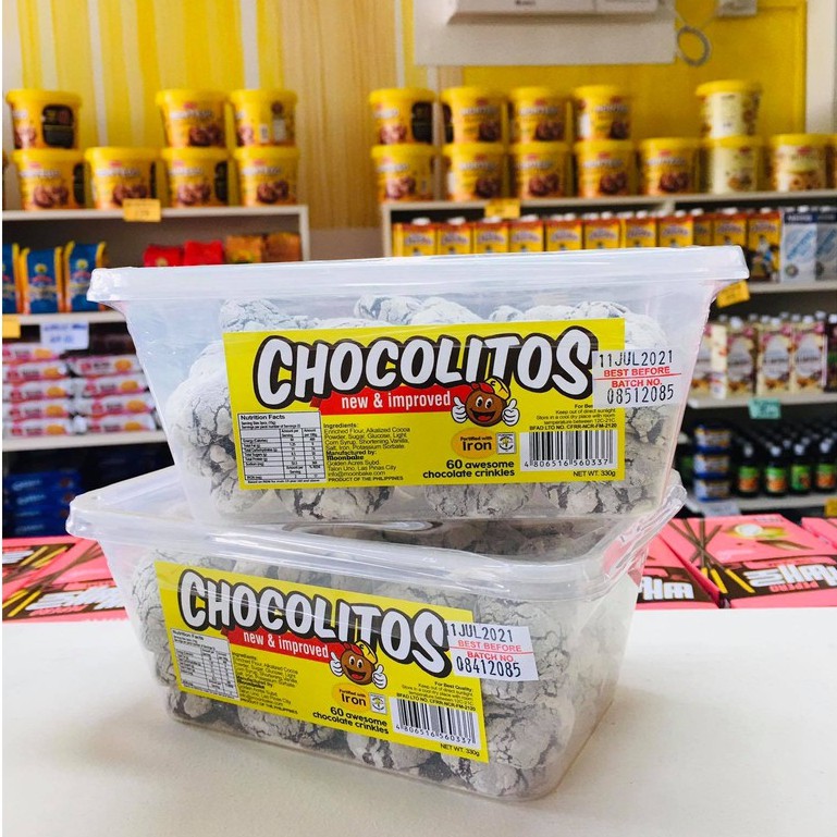 [BUY 1 TAKE 1] Chocolitos Chocolate Crinkles | Original / Lite | 60pcs ...