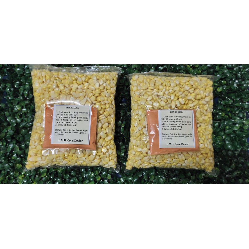 Fresh Shredded Sweet Corn 1 Kilo Per Order Shopee Philippines