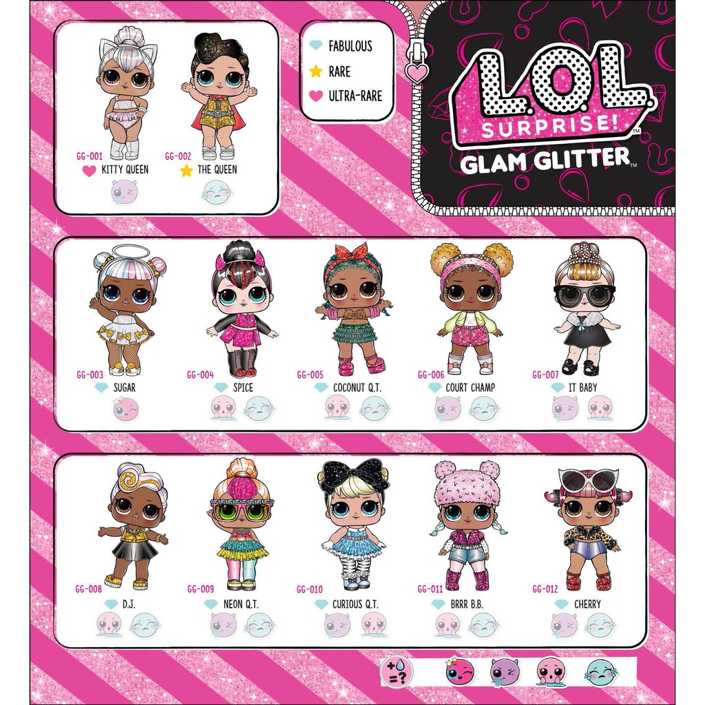 Lol glam hot sale glitter dj