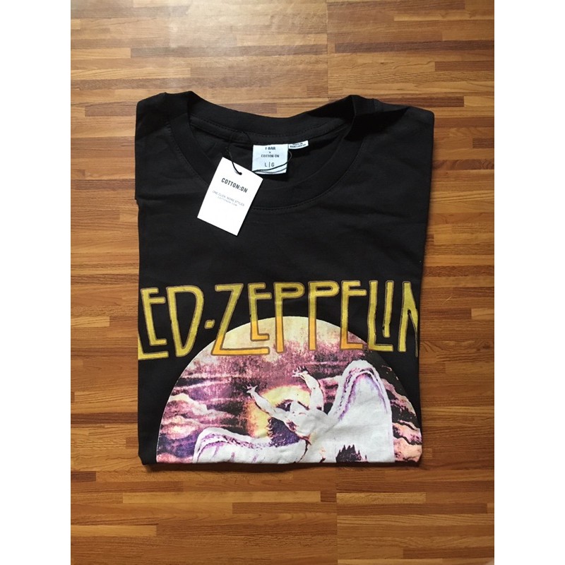 COTTON BANDSHIRT (LED ZEPPELIN) Shopee Philippines