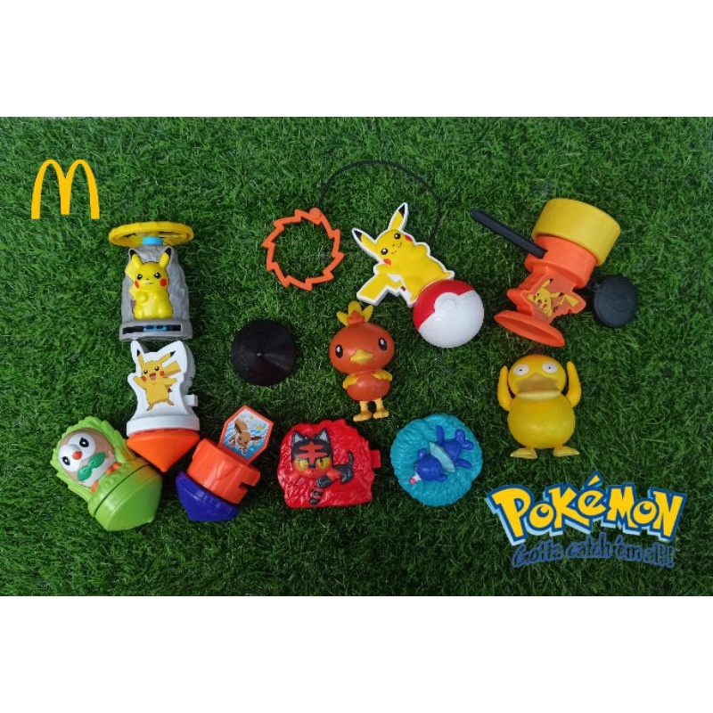 MCDO HAPPY MEAL POKEMON 2018-19 ALL SEALED | Shopee Philippines