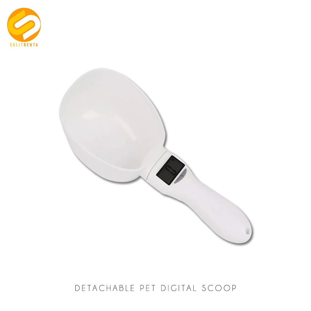 Pet Food Scoop Precise Cat Dog Measuring Cup Detachable Food Dipper