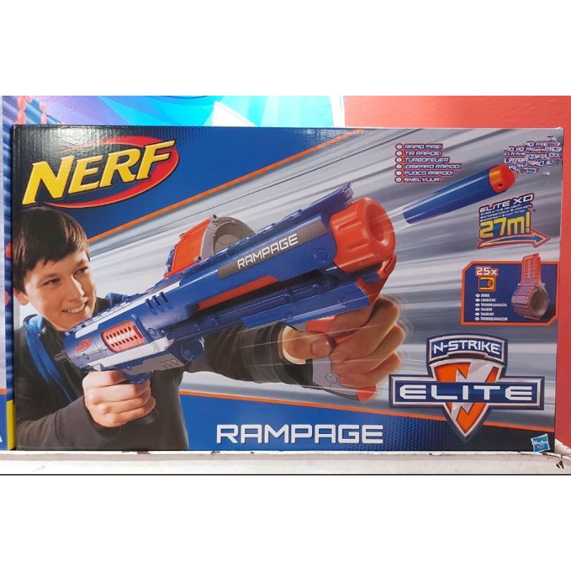 Nerf Rampage N-Strike Elite | Shopee Philippines