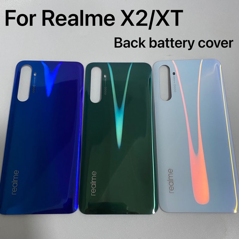 New For Oppo Realme X2 Pro Back Housing Back Cover Battery Case For Realme  X2 Pro Battery Cover Replacement