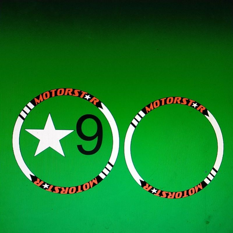 motorstar easyride 150rs mags sticker set rear and front | Shopee ...