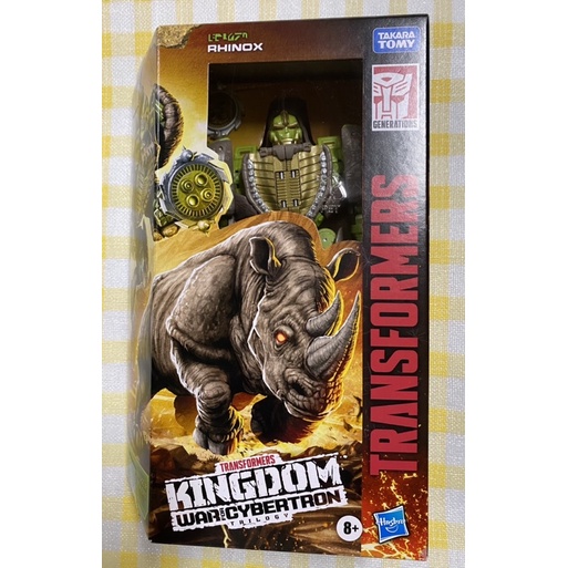 Transformers TF Kingdom Rhinox WFC War for Cybertron Voyager Class ...