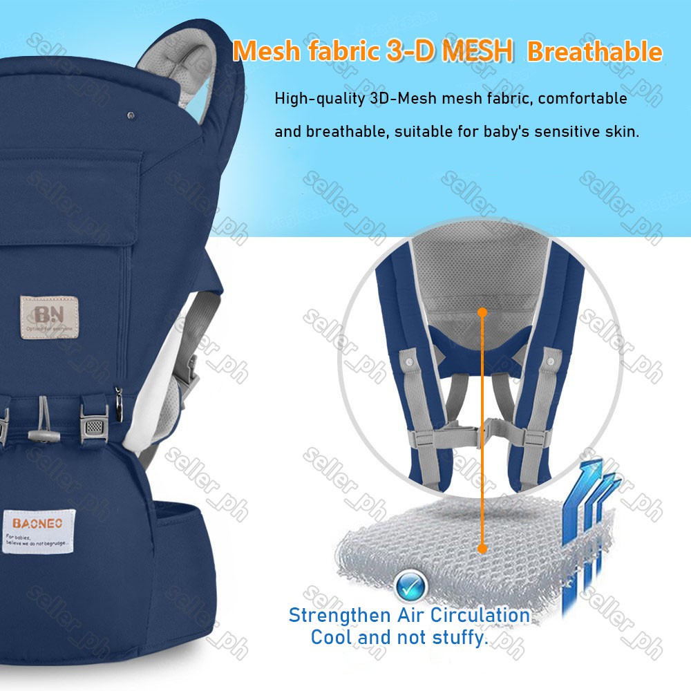 BAONEO Baby Hip Seat Carrier With Hoodie Affordable COD