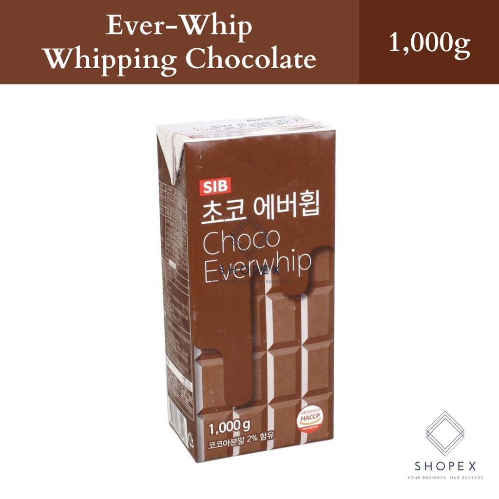 Ever Whip Whipping Cream & Chocolate Whipping Cream Whip Cream