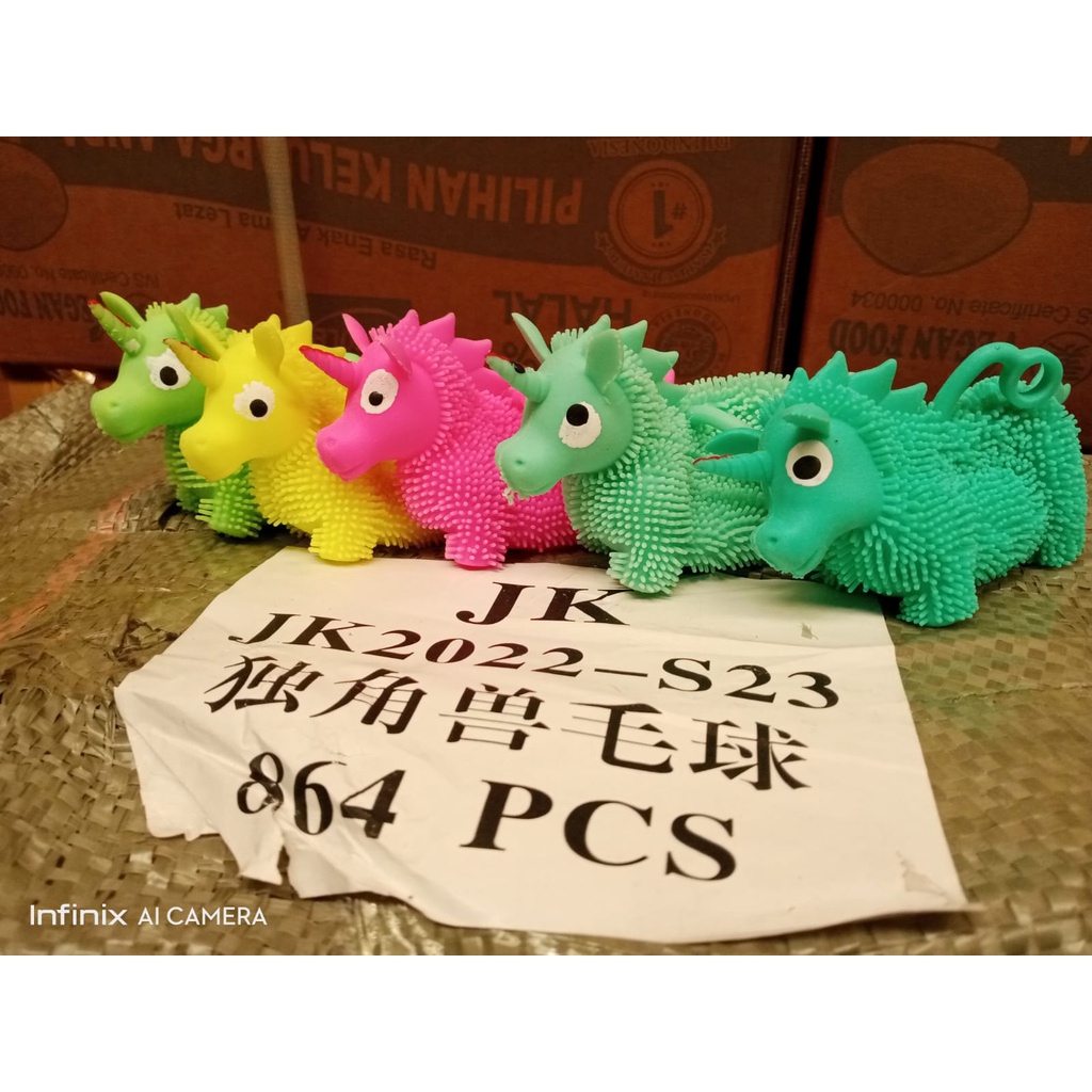 Yoyo Jellyfish pony pony Rabbit Rubber No Light Can Light led Puffer