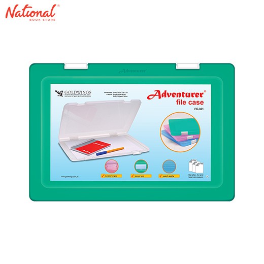 Adventurer File Case Fc321 Long 2Lock Plastic, Green | Shopee Philippines