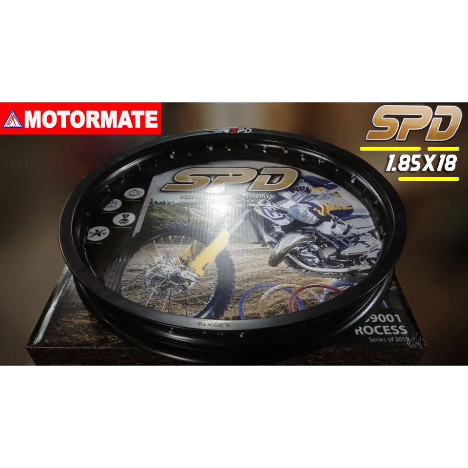 SPD Rims 1.85 X 18 Black | Shopee Philippines