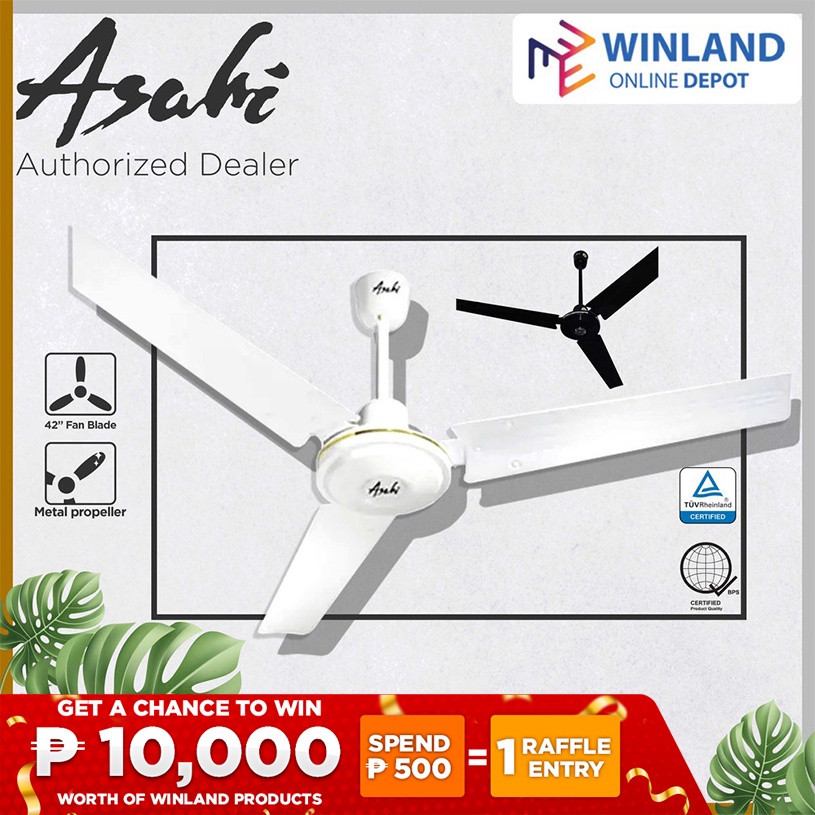 asahi electric fan ♔ASAHI Original 42 inches Metal Industrial Blade