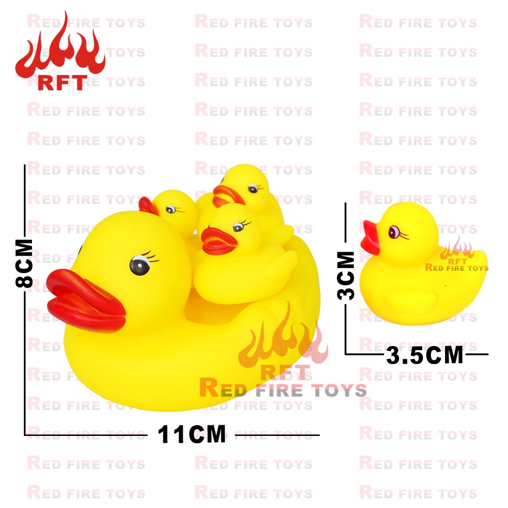 Double GREAT Rubber Duck Sounds Cit Cit For Bathing Yellow Duck 4