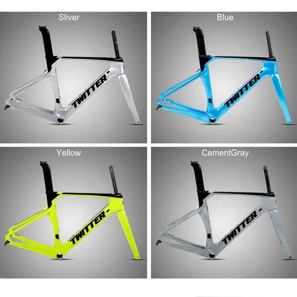 Twitter R5 Carbon Fiber Road Bike Disc Brake/C Brake Frame 700C Disc