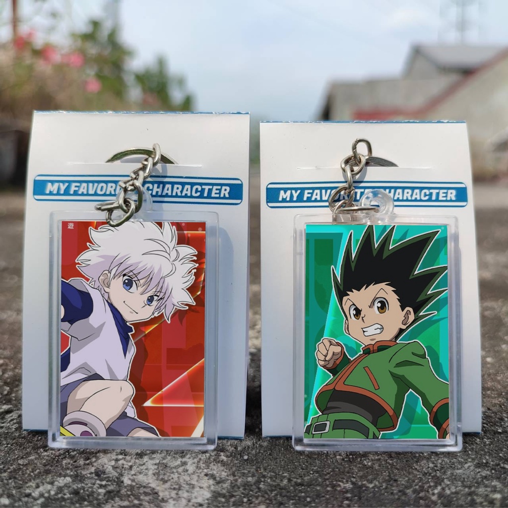 GANTUNGAN Keychain Anime Hunter x Hunter - Ganci Anime - Keychain ...