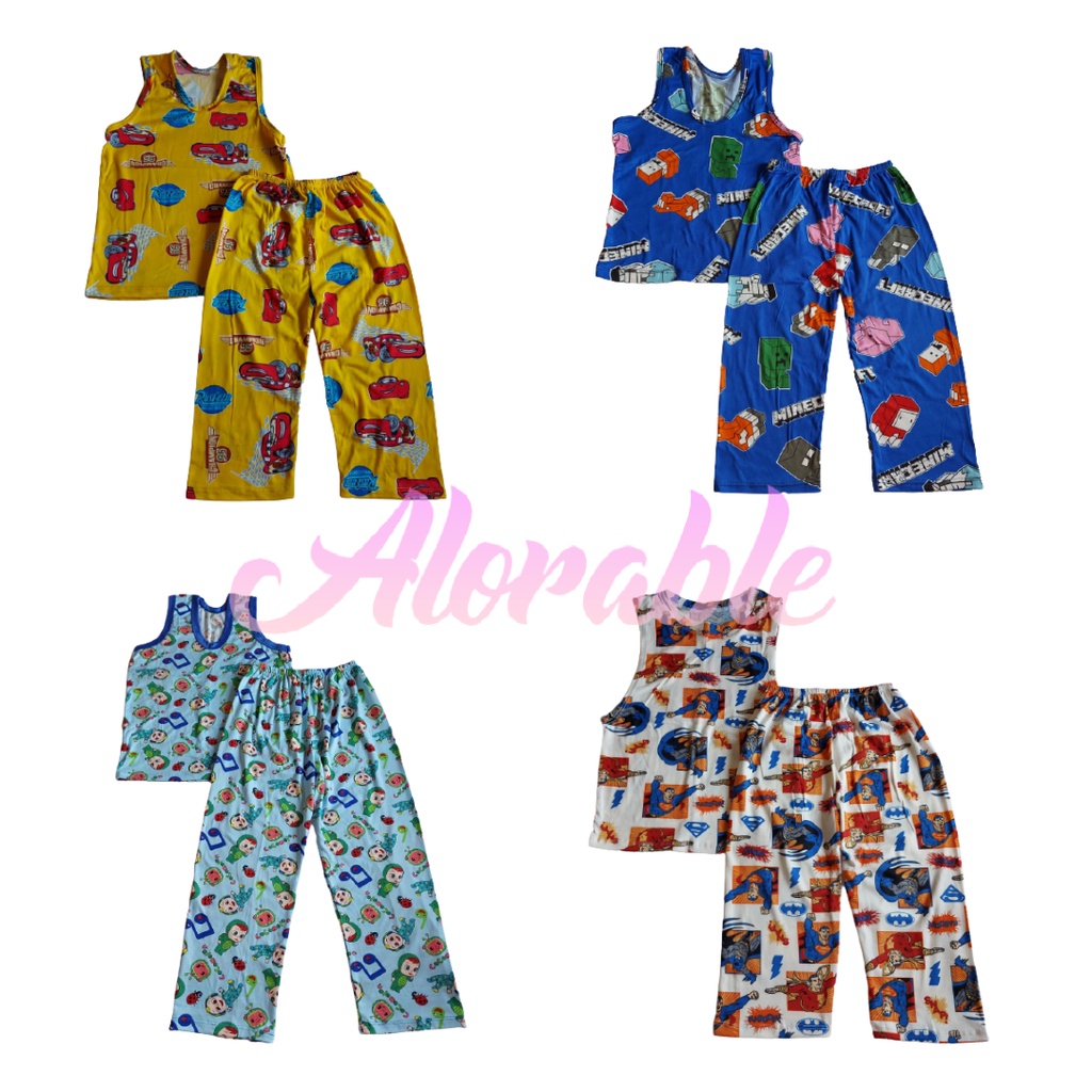 Terno Pajama for Boys (10-13 y/o) | Shopee Philippines