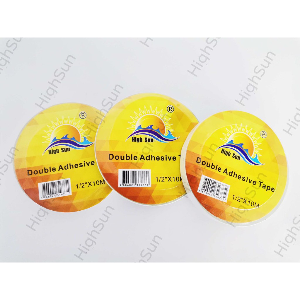HS High Sun Double Adhesive Tape Double Sided Tape Shopee Philippines