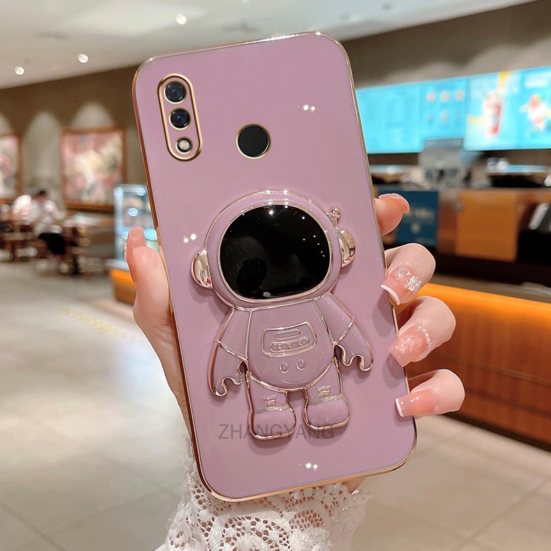 Casing Redmi note 7 Redmi 7 Phone case Electroplating 3D Astronaut ...