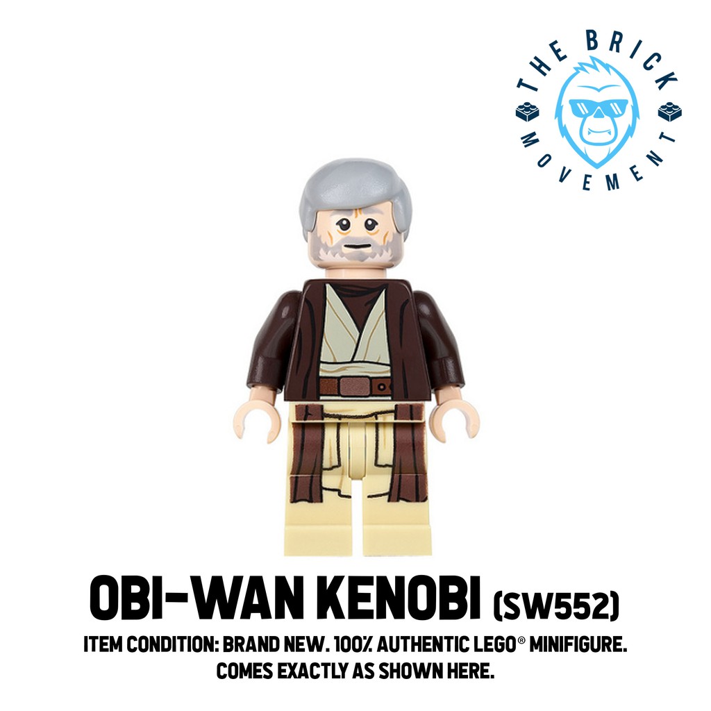 LEGO® STAR WARS Old Obi-Wan Kenobi Minifigure | Shopee Philippines
