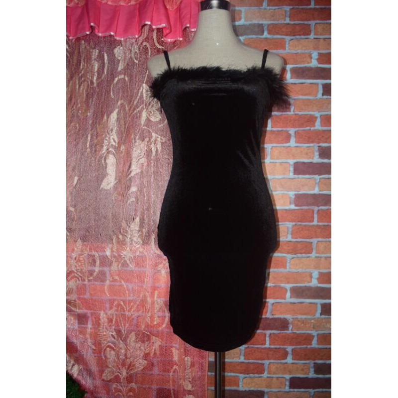 Little Black Dress (velvet) Shopee Philippines