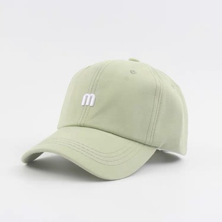 【Ready Stock】 Korean version baseball cap letter M cotton ins sun ...