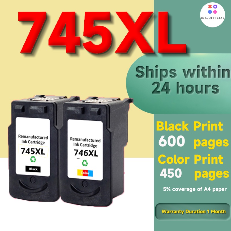 PG 745 CL 746 cartridge For Canon MG3070S MG3077 IP2870 IP2870 IP2870S MX497 TS207 MG2570S