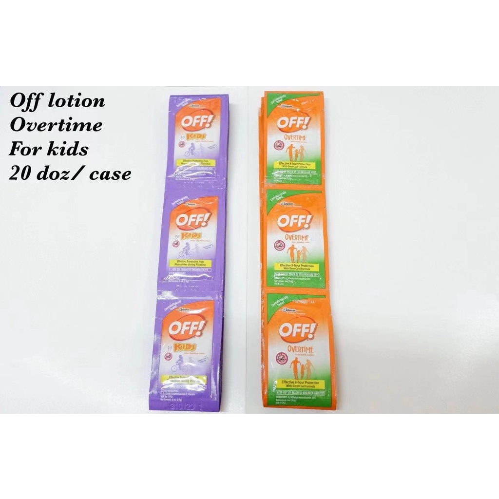 OFF LOTION FOR KIDS AND OVERTIME | Shopee Philippines