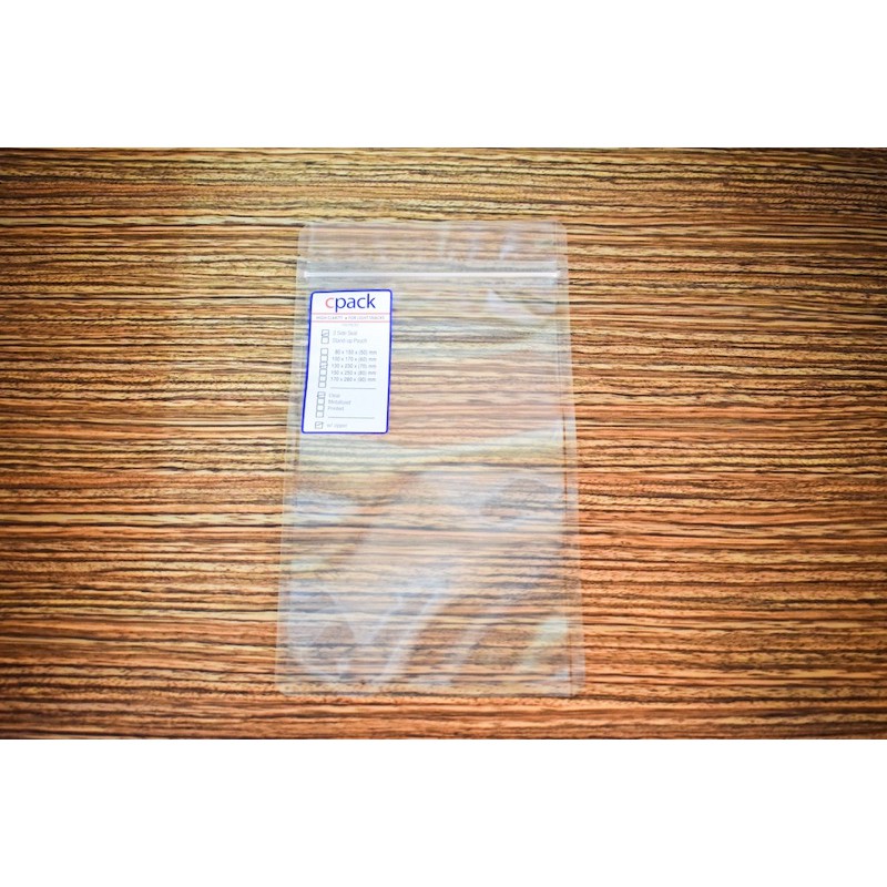 CPack Clear Flat Pouch Resealable 50/100pcs | Shopee Philippines