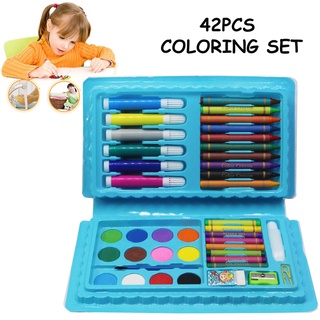 86 pcs 42 pcs Kids Coloring Set Painting Water Color Crayon Drawing Set Art  Set Children Drawing Set