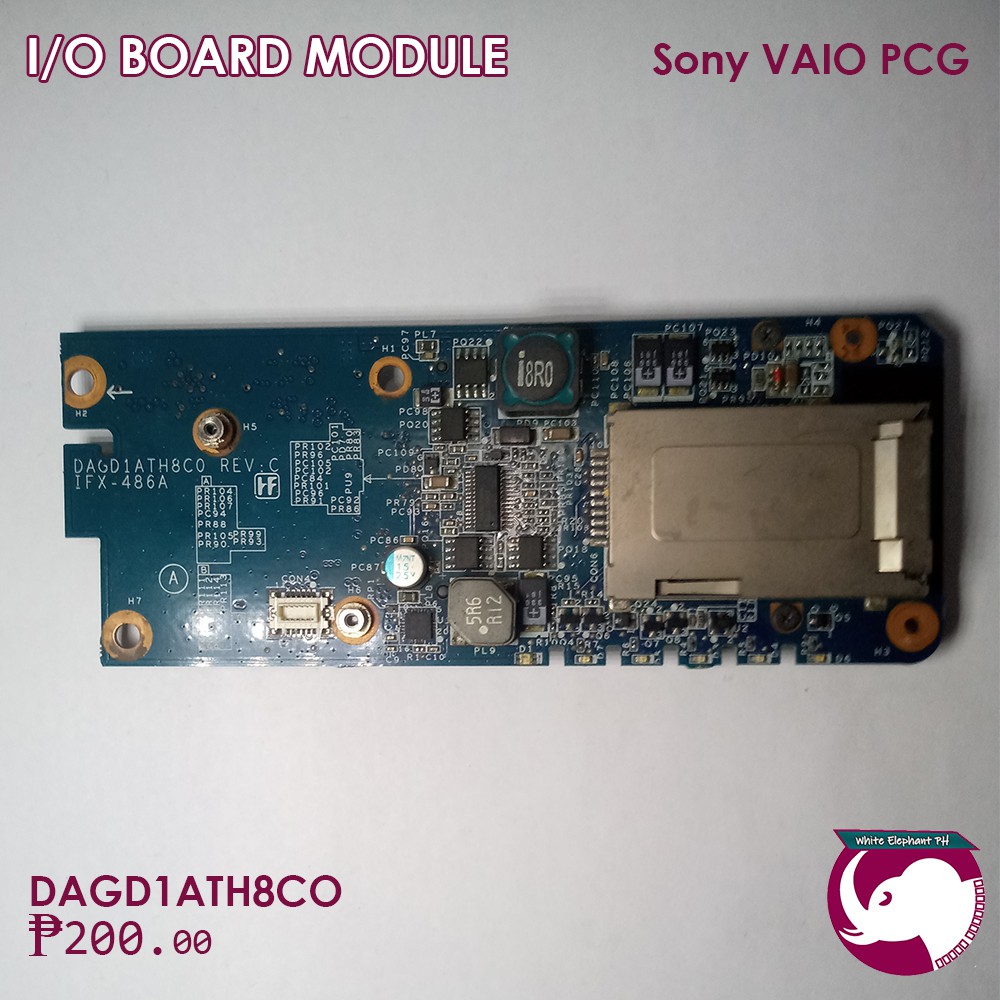 Sony VAIO PCG H8CO Laptop IO Board Module | Shopee Philippines