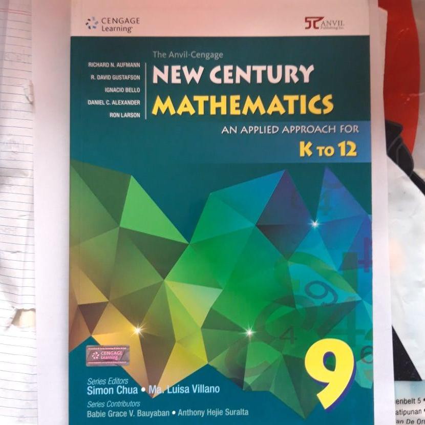 NEW CENTURY MATHEMATICS 9 | Shopee Philippines