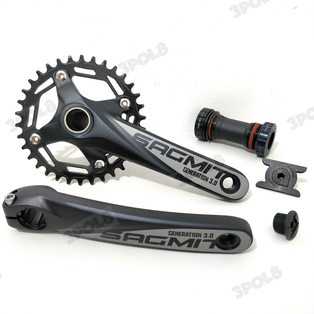 Sagmit Evo 3 Crankset Carbin Static 2.0 Hollowtech Bottom Bracket 1x 34T 36T Crank Set Generation 3 Shopee Philippines