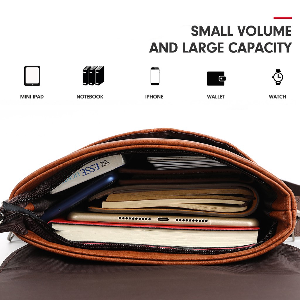 Shop Vicuna Polo Men Shoulder Bag Classic Bra – Luggage Factory