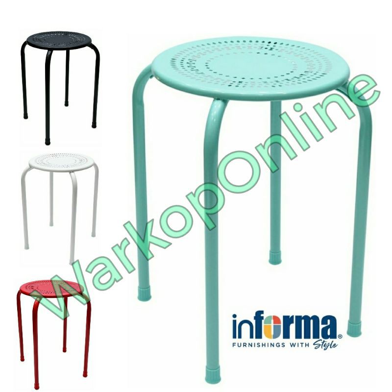 Ikea Metal stool Outdoor Indoor Cafe Restaurant Office Classroom