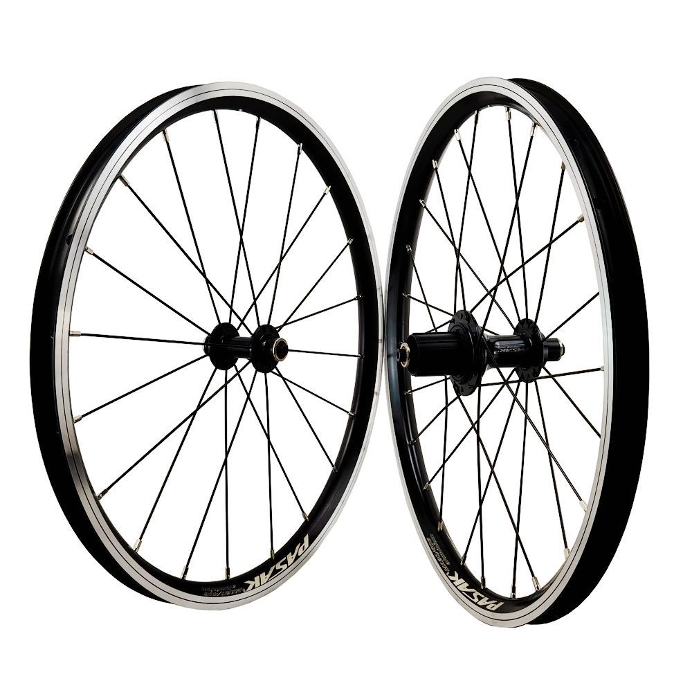 (Sold In Pairs) PASAK Bicycle Wheel Folding Wheel Set 20 Inch 406 V
