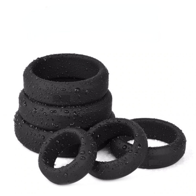 Super Soft Men's Silicone Ring High Elasticity High Tension Flexible ...