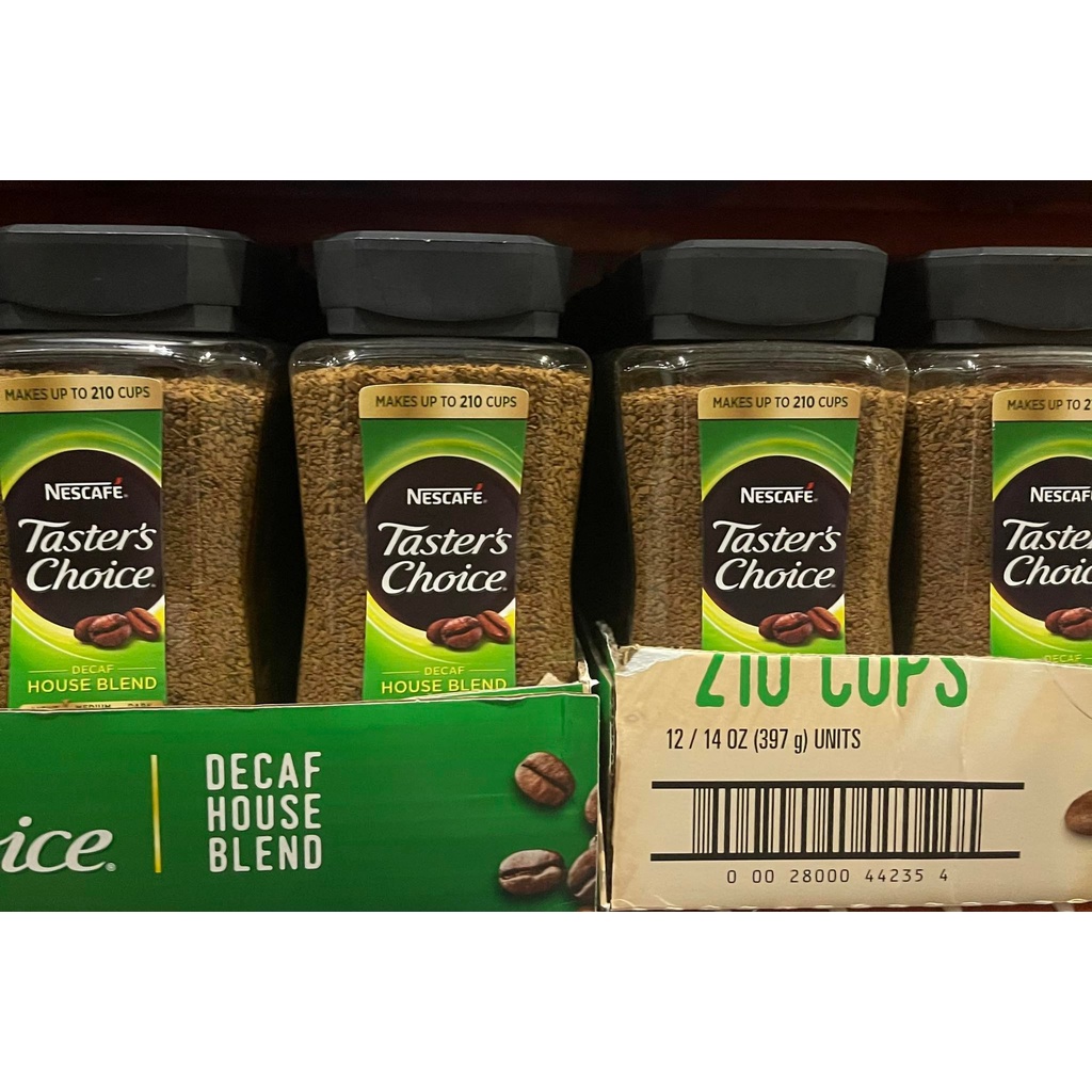 TASTER'S CHOICE INSTANT DECAF COFFEE 14 oZ Shopee Philippines