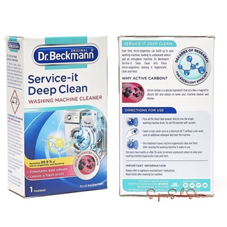 Dr.Beckmann Service-it Deep Clean Washing Machine Cleaner, 1 Treatment