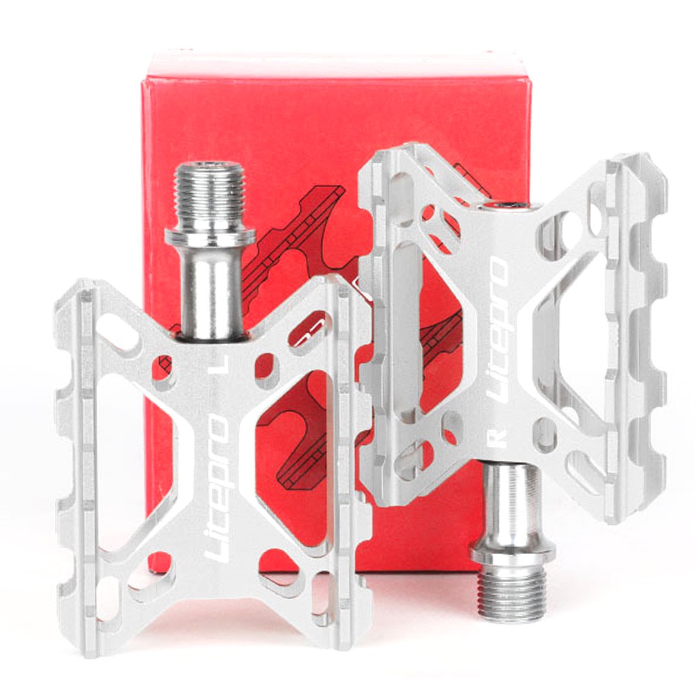 LITEPRO Bike Quick Release Pedal for Brompton Pedal Aluminum Alloy Bearing Pedals Bicycle Pedal